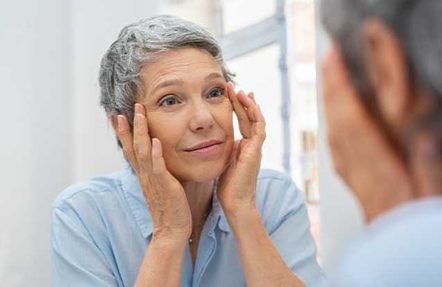 woman in need of wrinkle reduction in Fremont